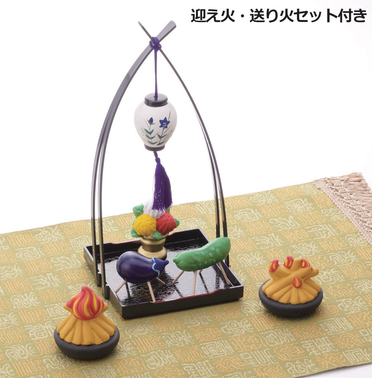🪔【Seto Ware Japan】Spirit Lantern & Horse Set|Light for the Ones We Remember