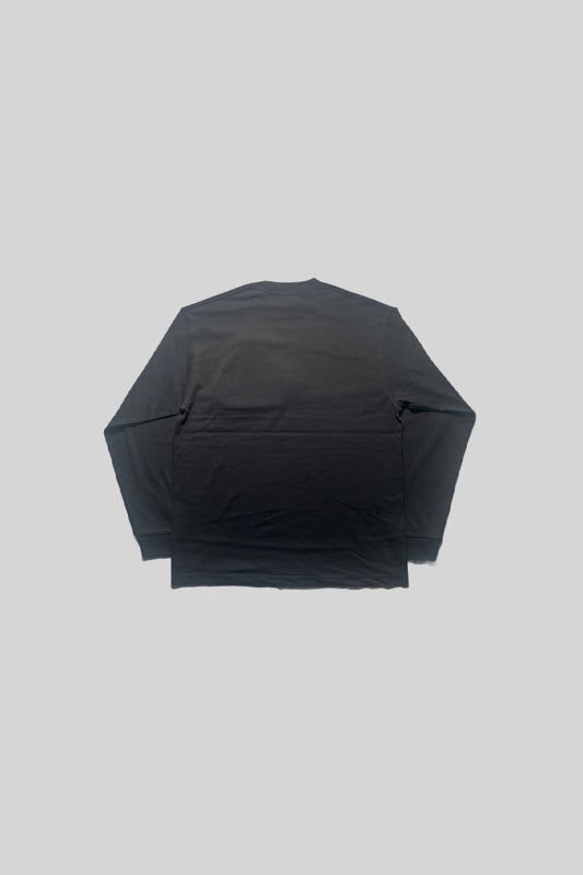"RECYCLE" LOGO L/S TEE(BLACK)