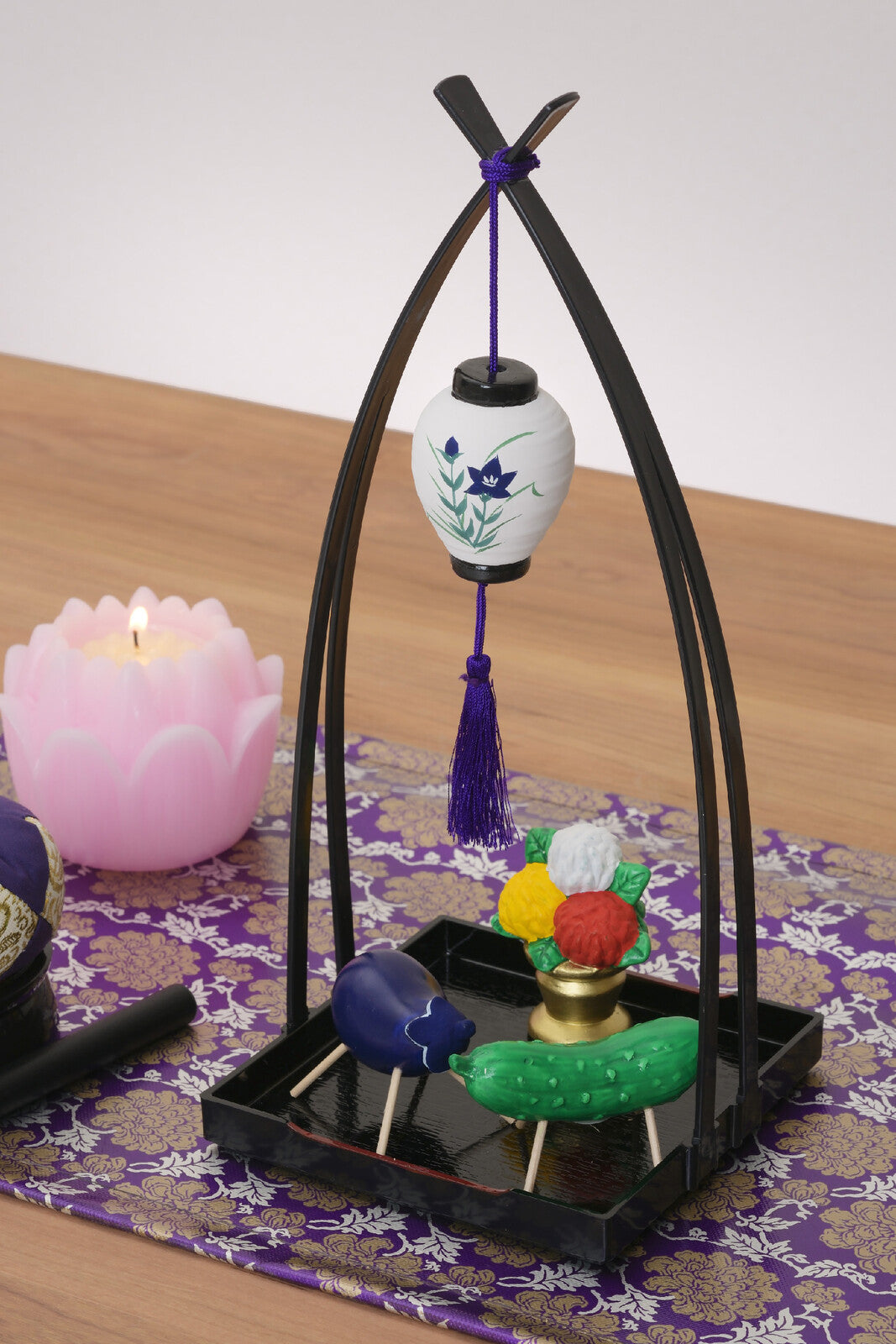 🪔【Seto Ware Japan】Spirit Lantern & Horse Set｜Light for the Ones We Remember