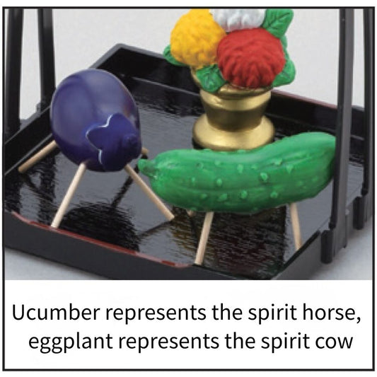 🪔【Seto Ware Japan】Spirit Lantern & Horse Set｜Light for the Ones We Remember