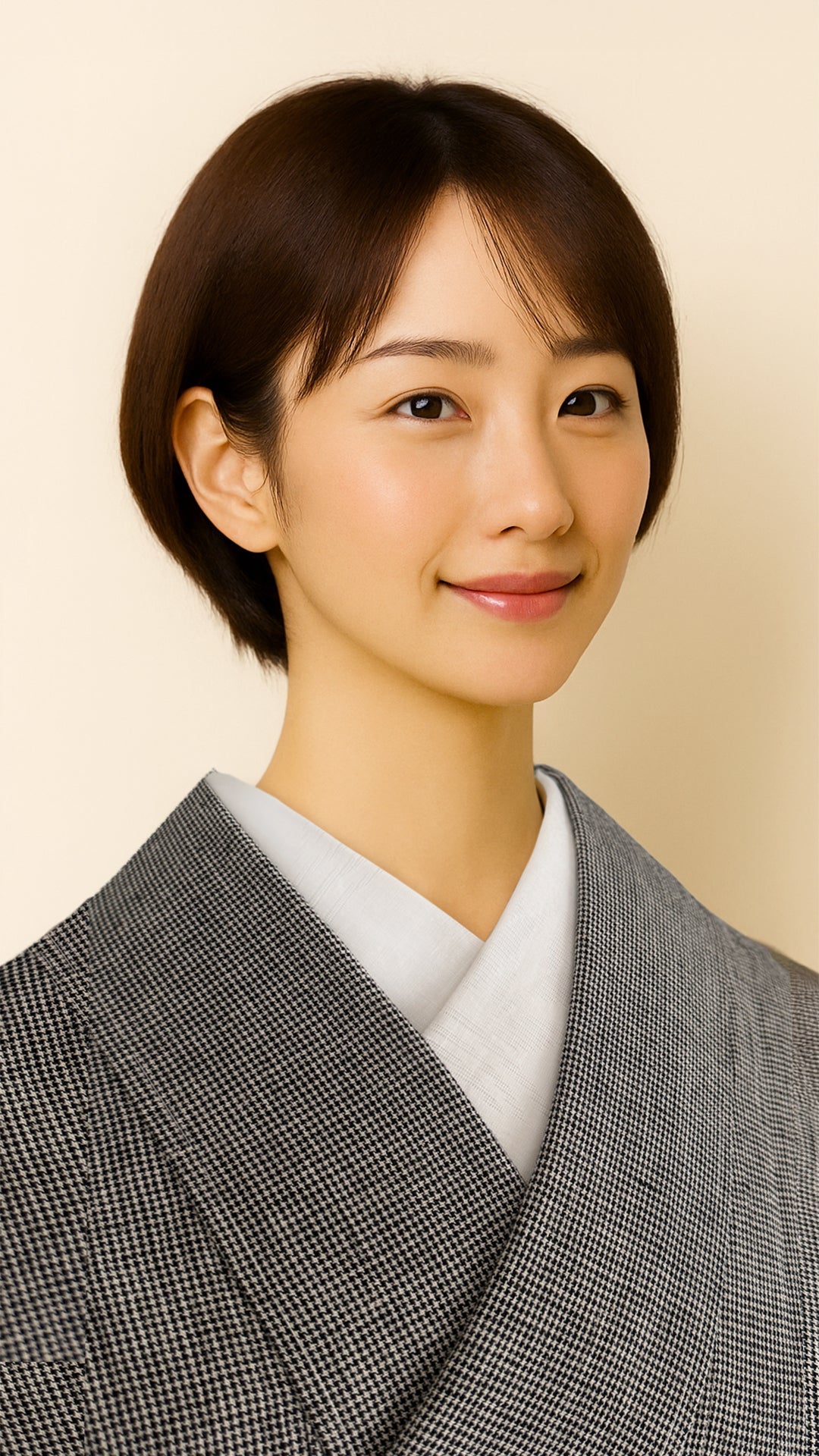 夏 半衿 本麻 紋紗 波草 志賀麻 白 半襟 洗える リネン 紋織 からみ織