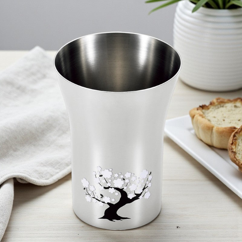 Japanese Temperature-Sensitive Stainless Steel Tumbler 300mL – Sakura｜Crafted in Tsubame, Niigata Set of 2 Cups