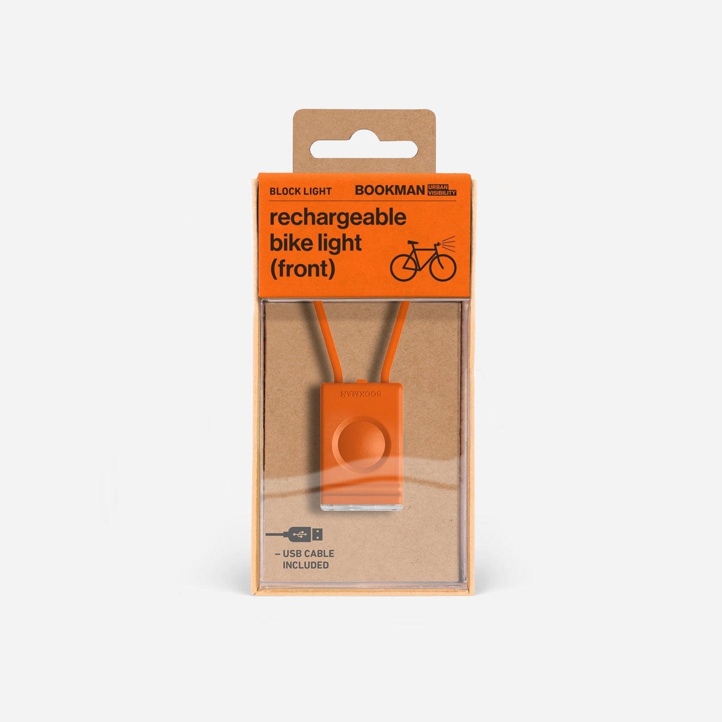 ライト BM-458 Block-light-front ブロックライト（フロント） Block Light Front - Orange