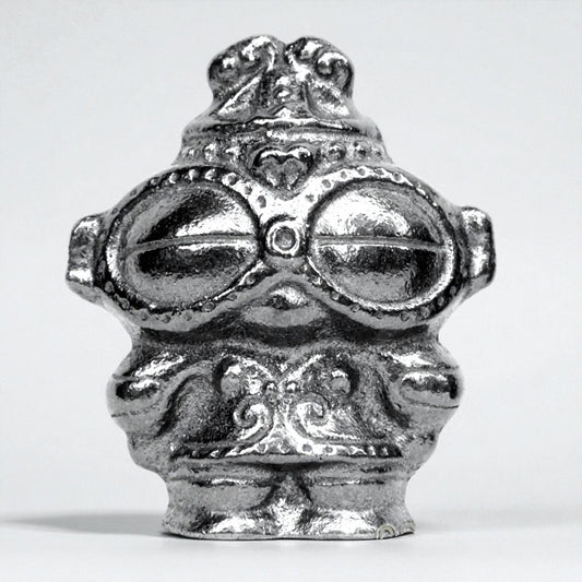 Ichi Chudo × Nambu Ironware Dogū Iron Figure – Shakōki-Dogū Motif | Japanese Cast Iron Iron Supplement Tool