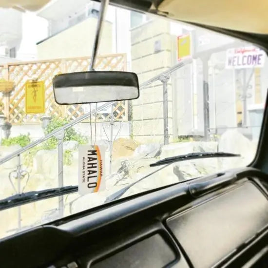 【ミラータグ】バーモント/オリジナルアメリカナンバープレート型エアフレッシュナー